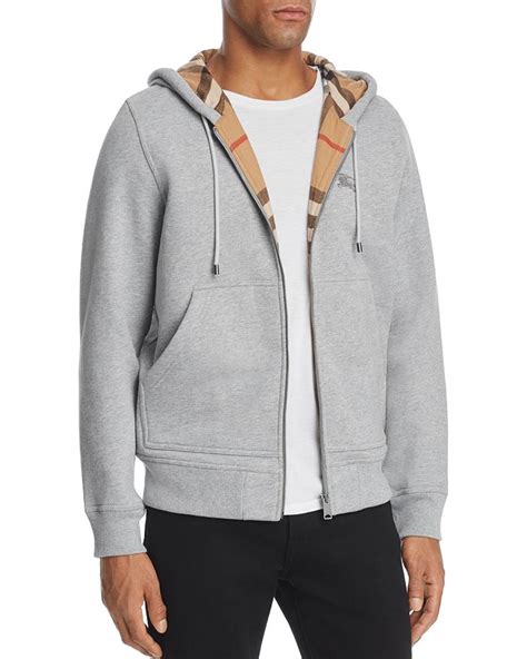 Burberry Fordson Zip Hooded Sweatshirt 